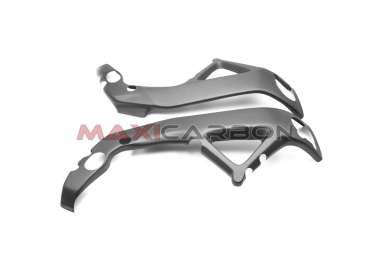 Complete carbon frame protector for Aprilia RSV4 and Tuono V4