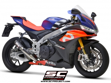 SC Project CR-T exhaust Aprilia RSV4 and Tuno V4 from 2021