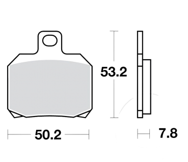 TRW Bremsbelag Set Hinten Aprilia RS660 + Tuono 660