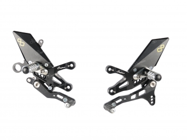 Lightech footrest system Aprilia RSV4, Tuono V4, RS660 and Tuono 660