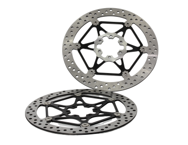 Front brake disc set right + left for Aprilia RSV4 and Tuono V4