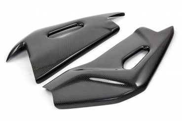 Carbon swingarm protection for Aprilia RSV4 and Tuono V4R