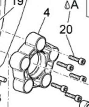 Chainwheel Adapter Plate