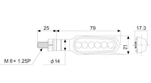 Louis LAUFLICHT-LED-BLINKER 12V/1,3W günstig